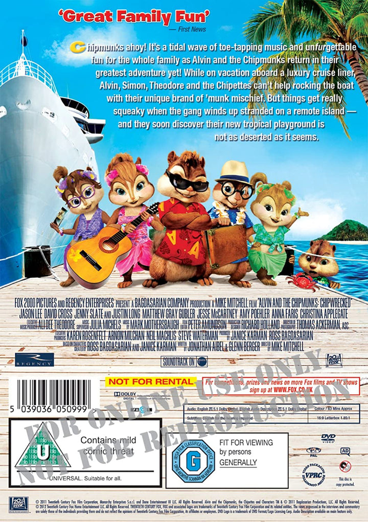 Alvin und die Chipmunks: Chipwrecked [2012]