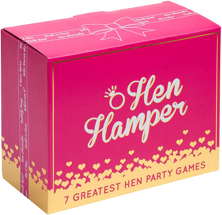 Hen Hamper – 7 urkomische Junggesellinnenabschiedsspiele (Bubbly Pong, Mr &amp; Mrs, Hen Charades, I.)