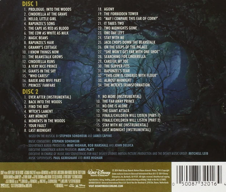 Stephen Sondheim – Into The Woods [Deluxe | Soundtrack] [Audio-CD]