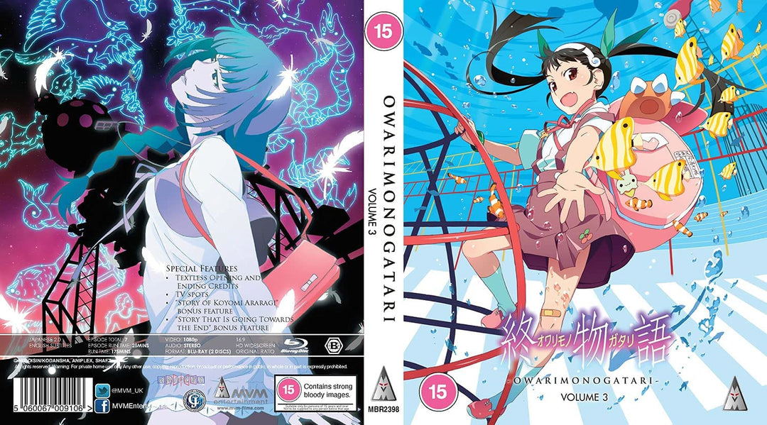 Owarimonogatari PT 3 [BLU-RAY]