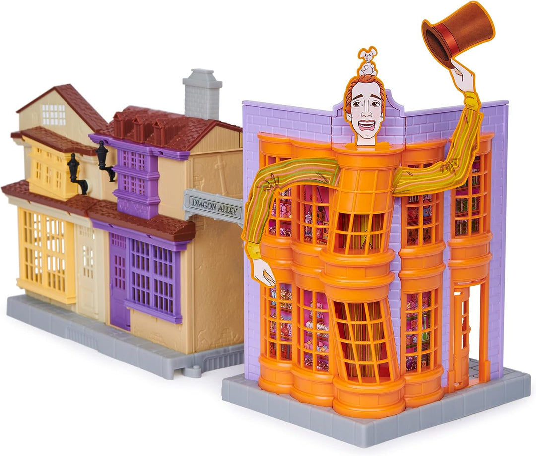 Wizarding World Harry Potter, Magical Minis Diagon Alley 3-in-1-Spielset mit Lig