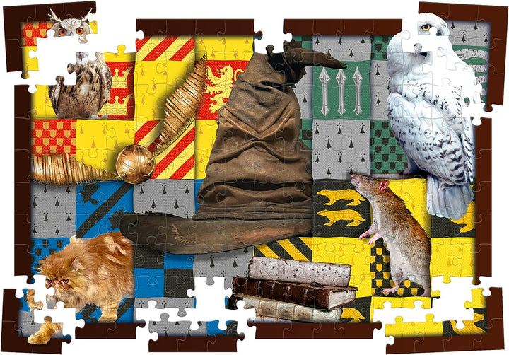 Winning Moves WM03015-ML1-4 Harry Potter Puzzles