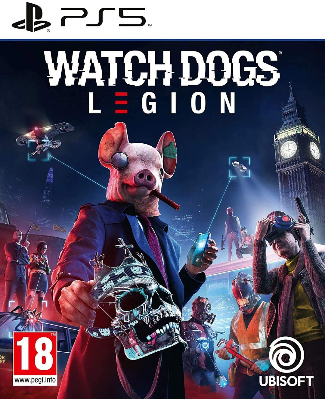 Watch Dogs: Legion (Mehrsprachig im Spiel) (PS5)