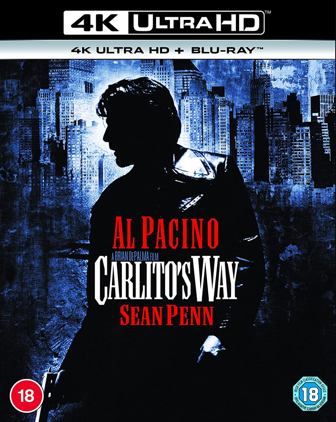 Carlito's Way [4K Ultra HD] [1993] [Region Free] - Crime/Drama [Blu-ray]
