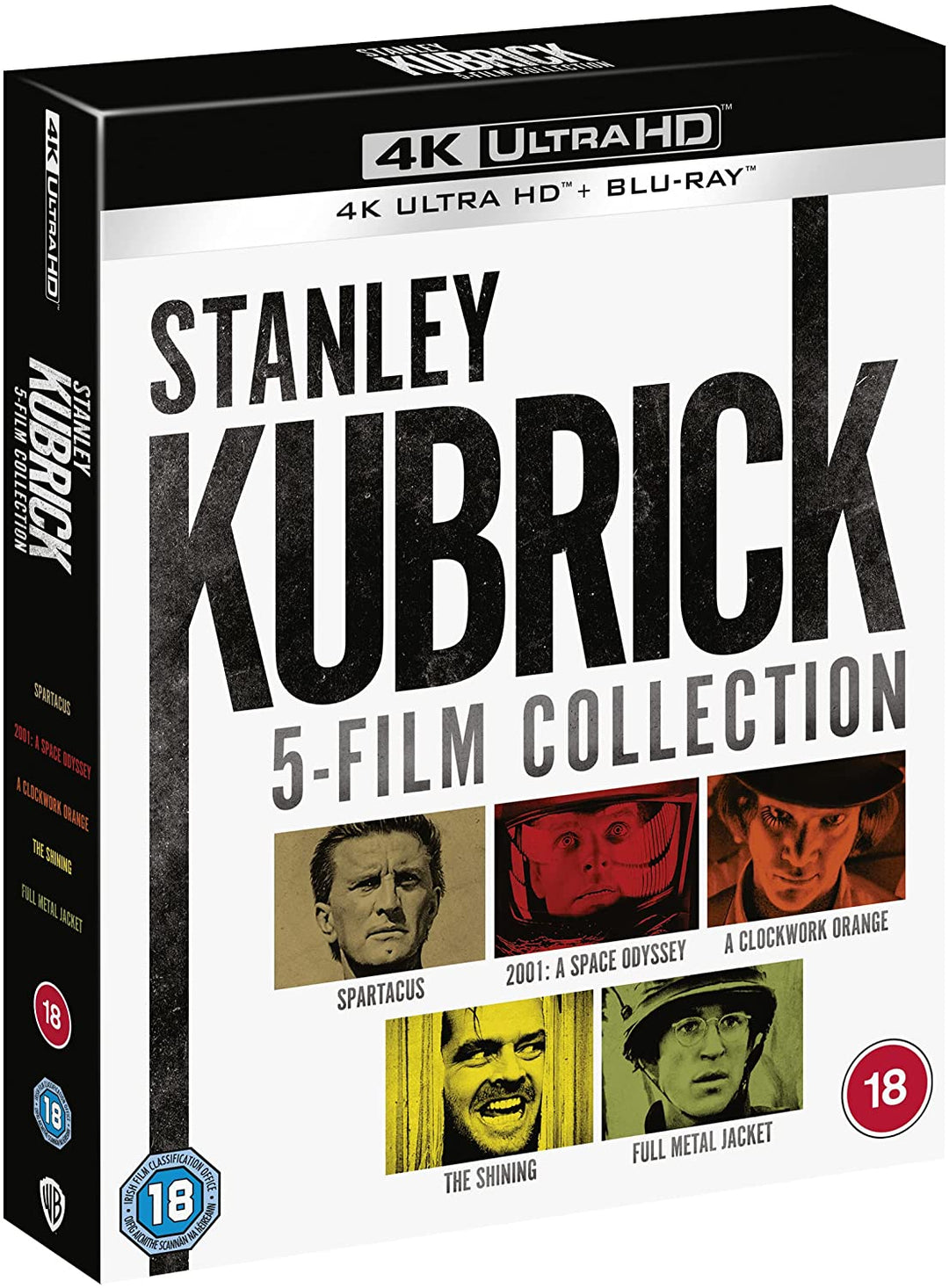 Stanley Kubrick: 5-Film-Sammlung [4K Ultra HD] [] [Blu-ray] [1960] [Region Fre [Blu-ray]