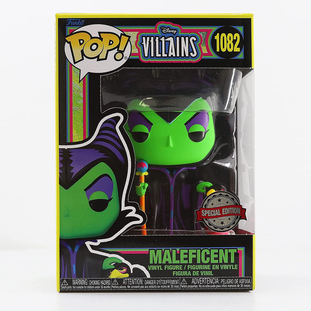 Disney Villains Maleficent (Blacklight) Exklusives Funko 603396 Pop! Vinyl Nr. 1082