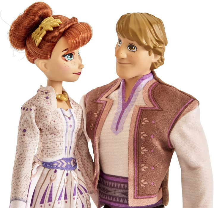 Disney Frozen Anna and Kristoff Fashion Dolls 2-Pack