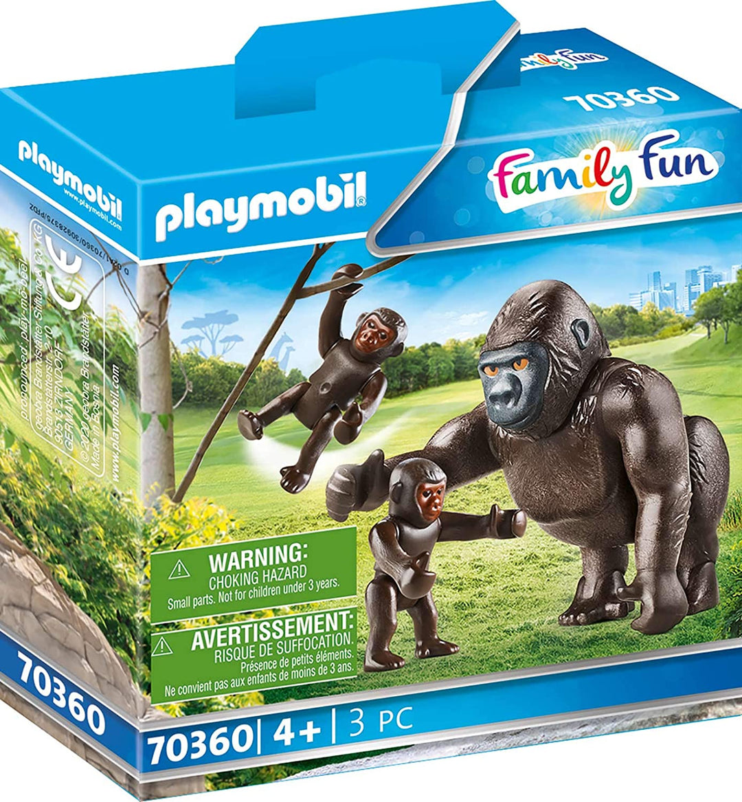 Playmobil 70360 Diversión familiar Gorila con bebés
