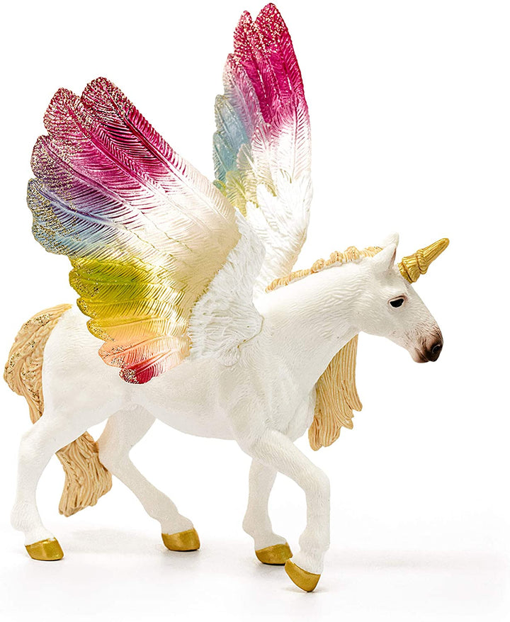 Schleich 70576 Poulain licorne arc-en-ciel ailé