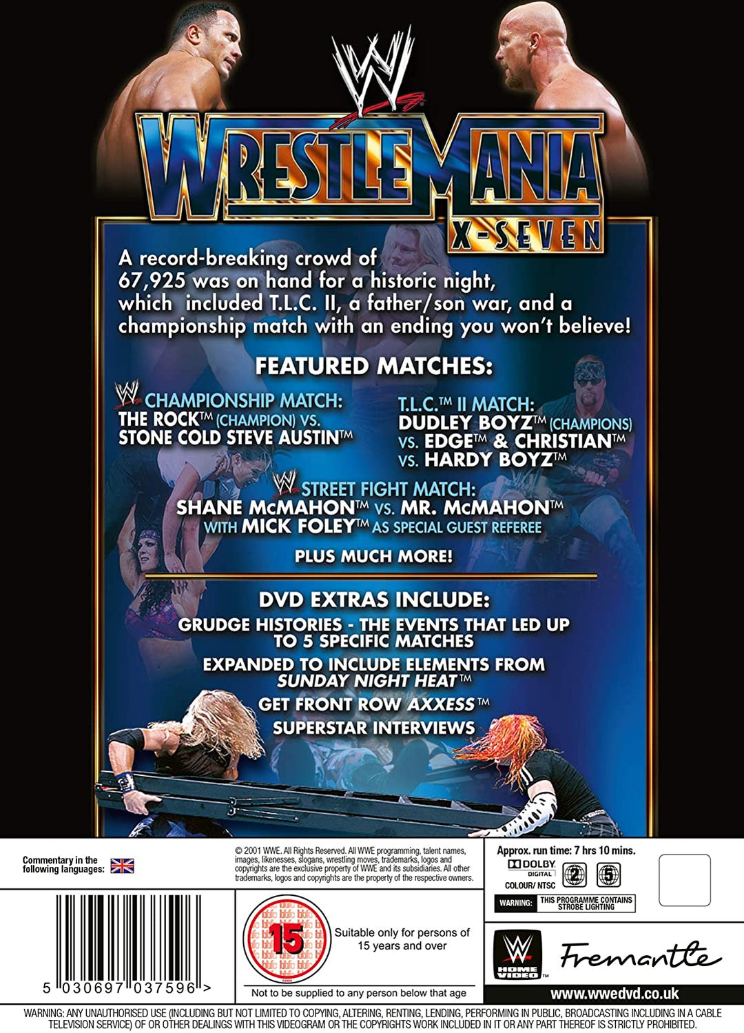 WWE: WrestleMania 17 [DVD]