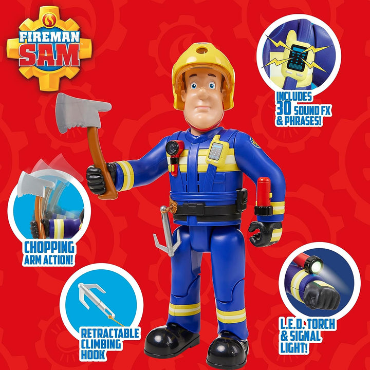 Ultimate Hero Electronic Fireman Sam Figure