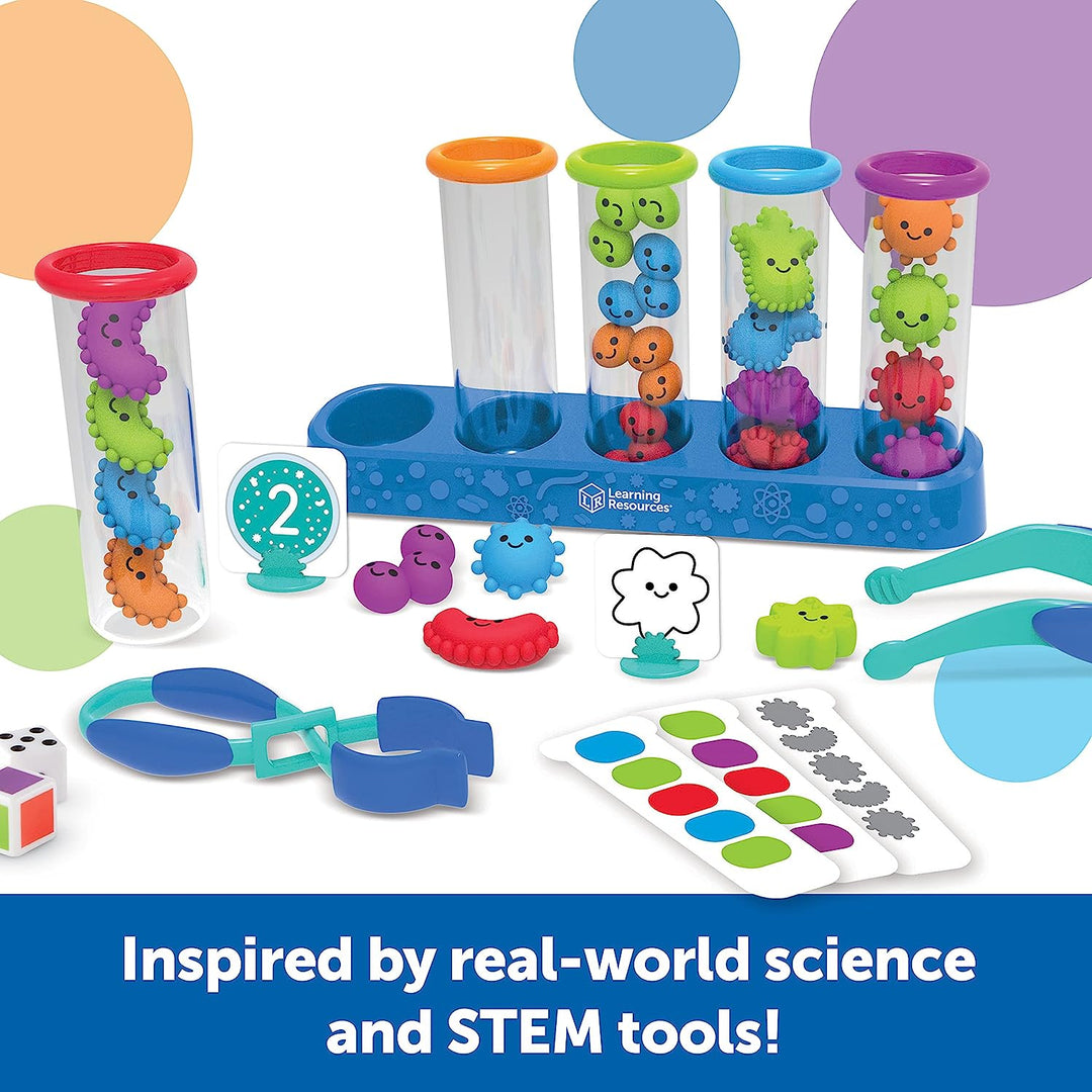 Learning Resources Silly Science Feinmotorik-Sortierset, MINT-Spielzeug für Kinder, Edu
