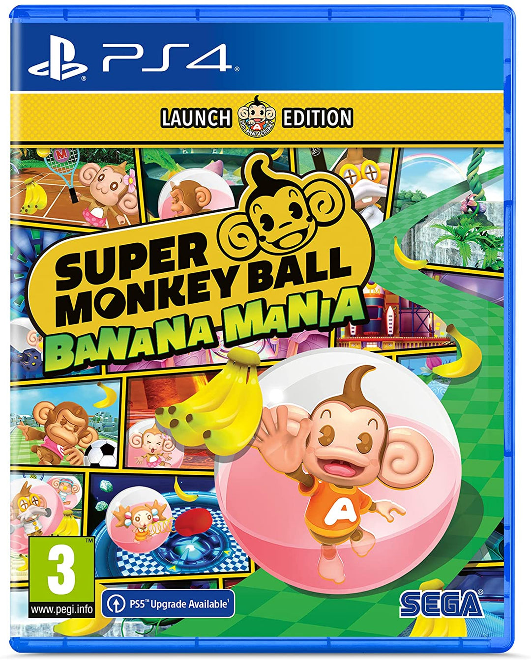 Super Monkey Ball Banana Mania: Launch Edition (PS4)