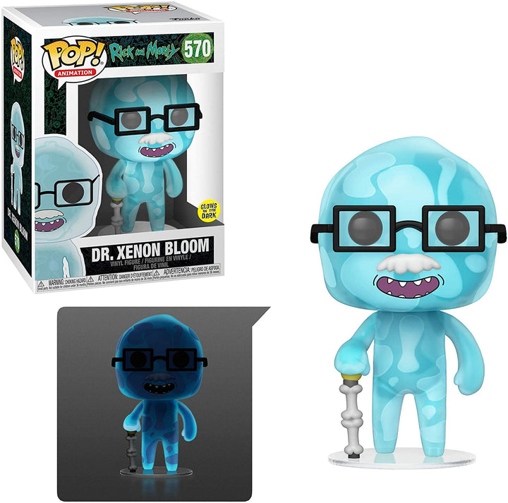 Rick y Morty: Dr Xenon Bloom GiTD Funko 40252 Pop! Vinilo #570