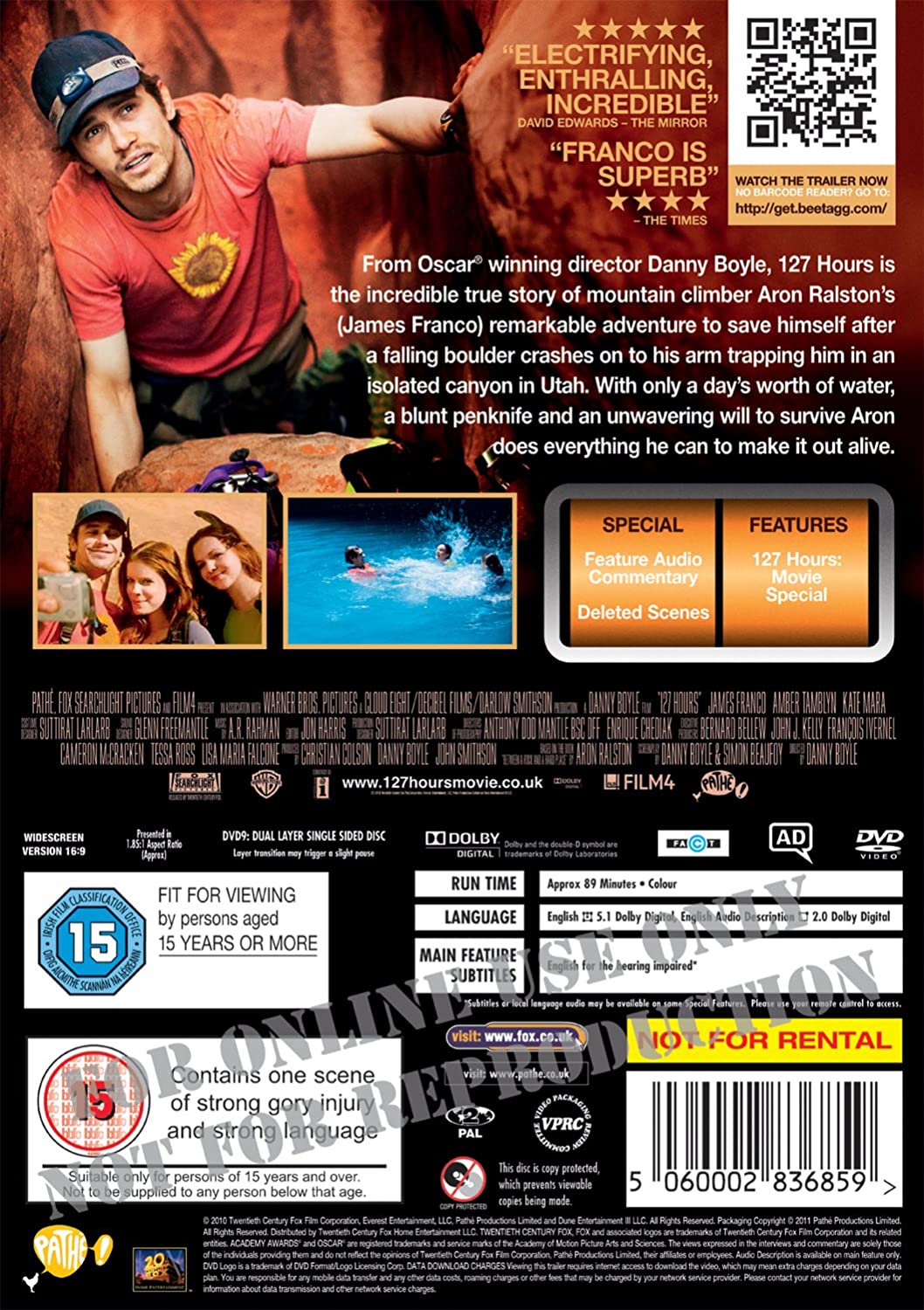 127 Hours [Adventure] [DVD]