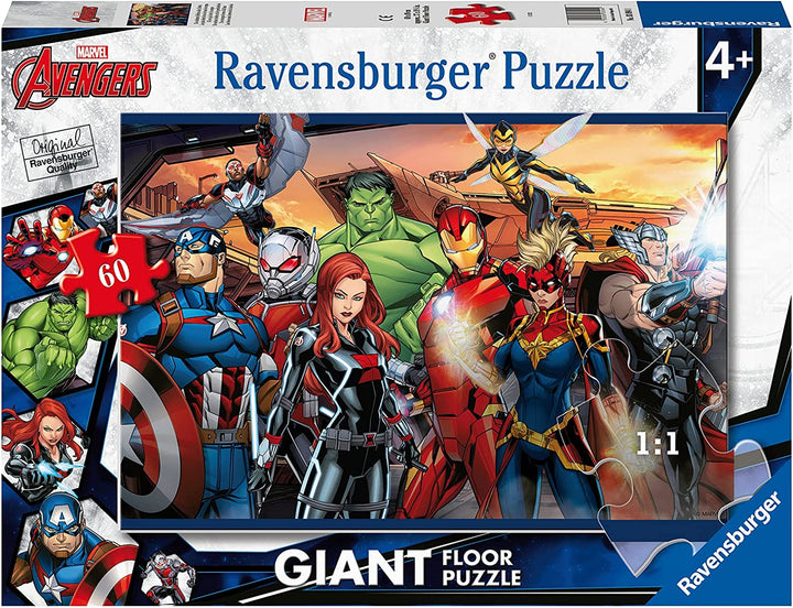 Ravensburger 03094 Avengers Riesen-Bodenpuzzle, 60-teilig