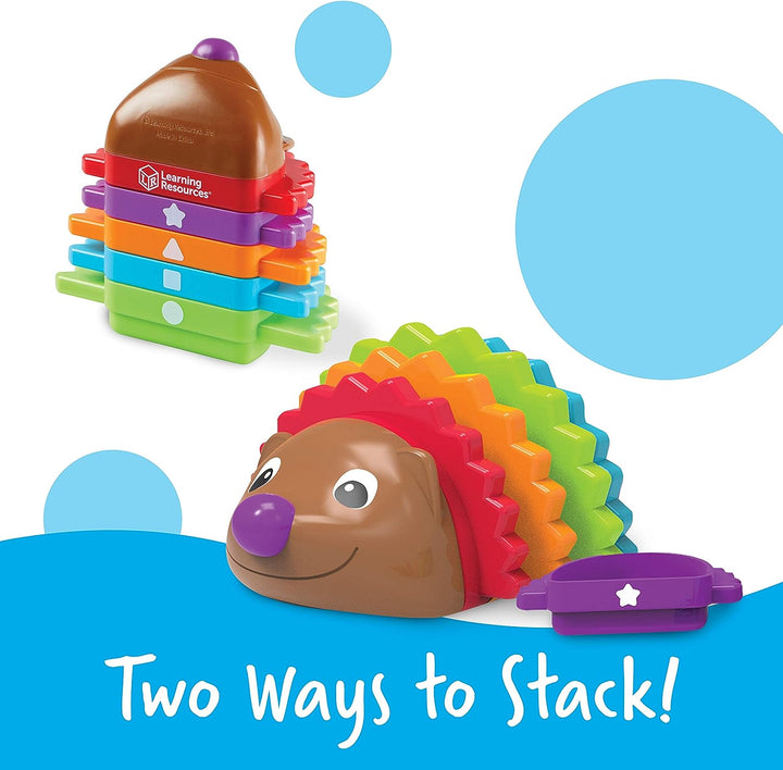 Learning Resources LER9105 Spike The Fine Motor Hedgehog Rainbow Stackers