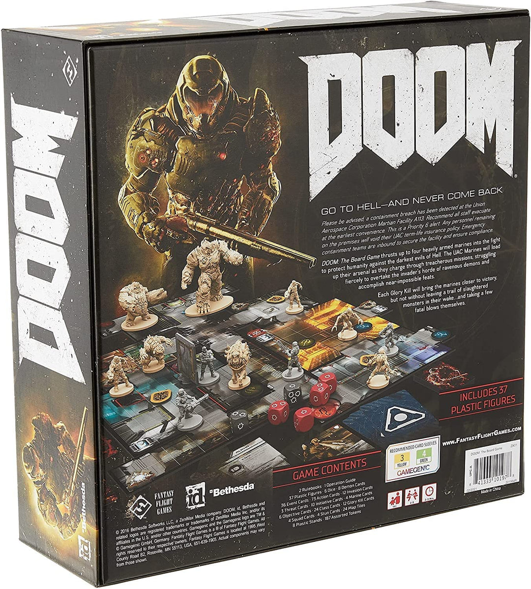 Fantasy Flight Games Doom Das Brettspiel