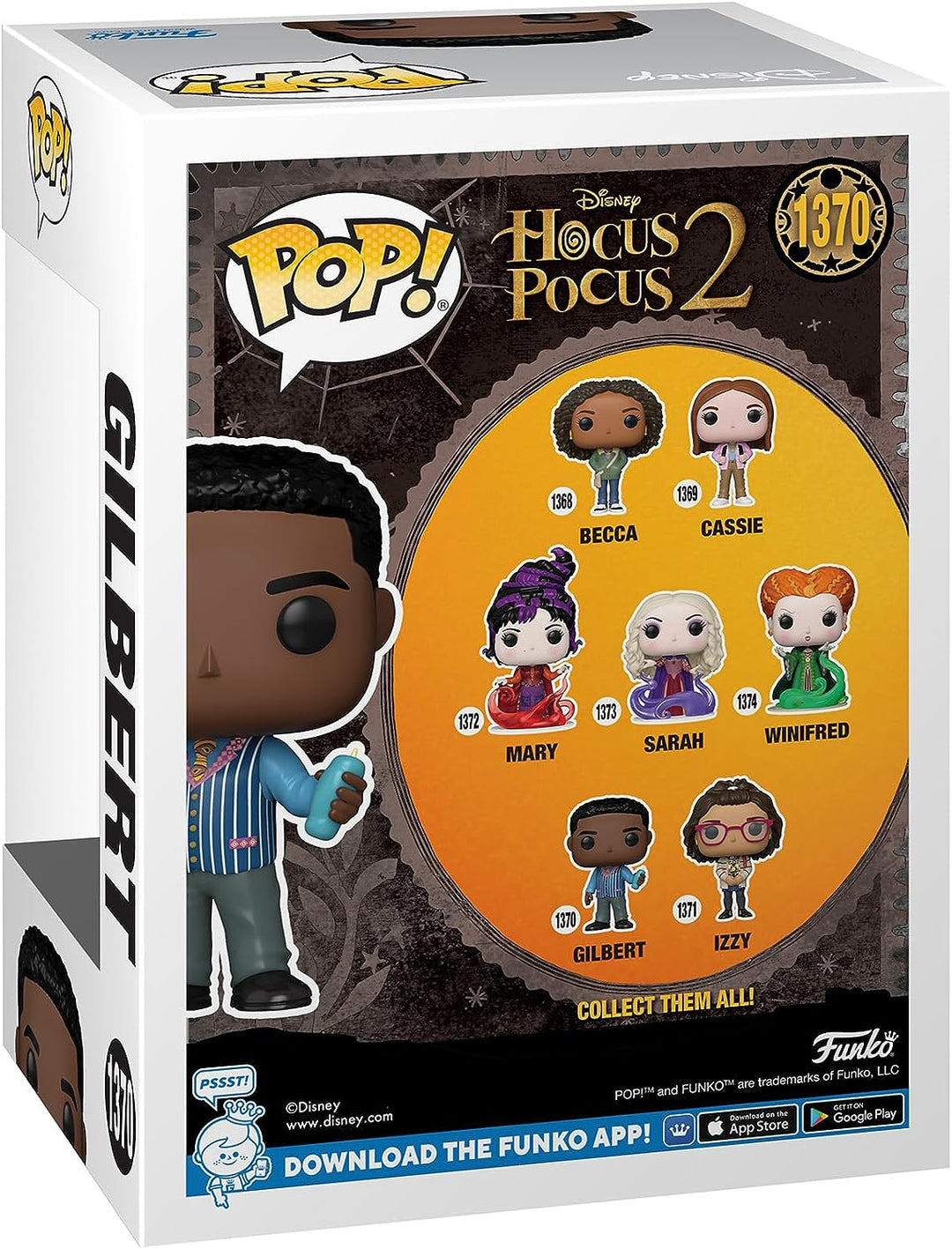Disney: Hocus Pocus 2 – Gilbert mit Kerze Funko 72301 Pop! Vinyl Nr. 1370