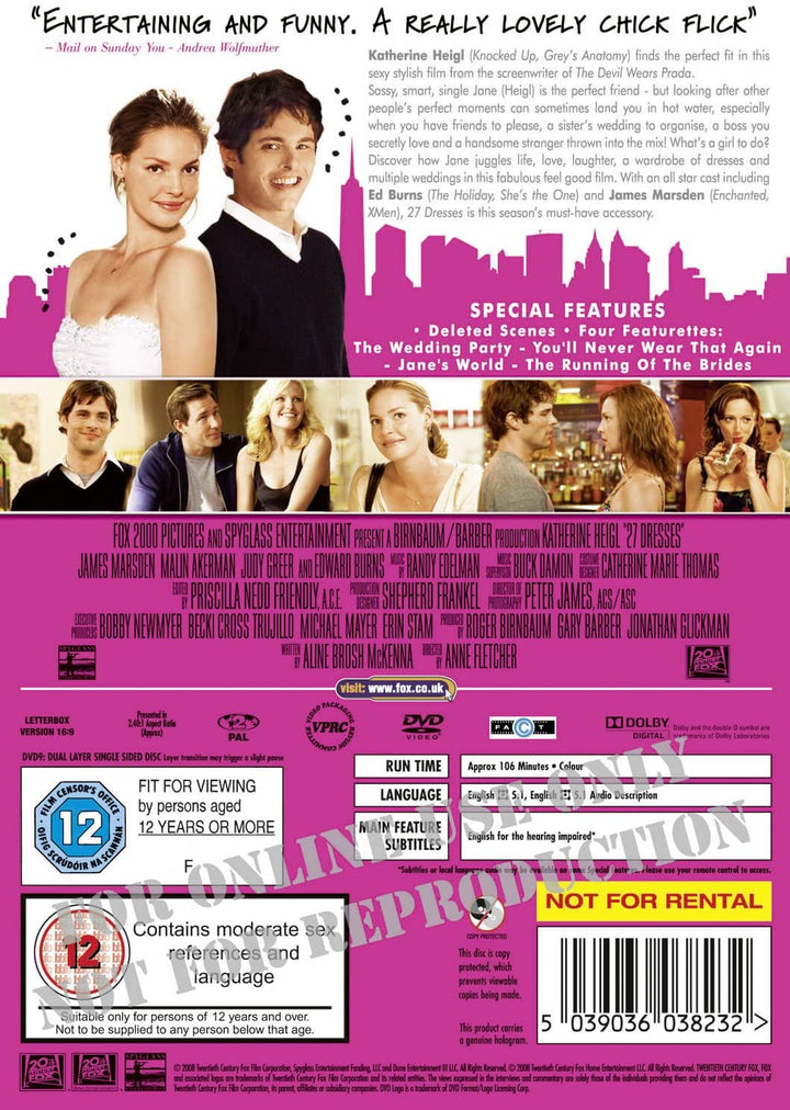27 Kleider [2008] – Romantik [DVD]