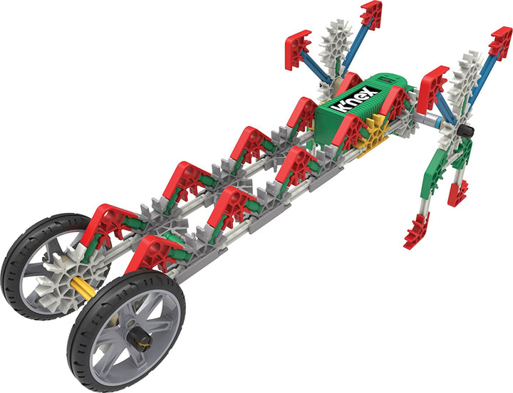 K'NEX 23012 Imagine Power and Play motorisiertes Bauset, Lernspielzeug für Kinder, 529-teiliges Stiel-Lernset, Technik für Kinder, lustiges und farbenfrohes Bauspielzeug für Kinder ab 7 Jahren
