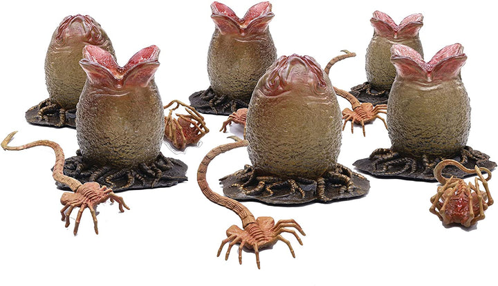HIYA Toys – Alien-Eier und Facehugger-Figurenset im Maßstab 1:18