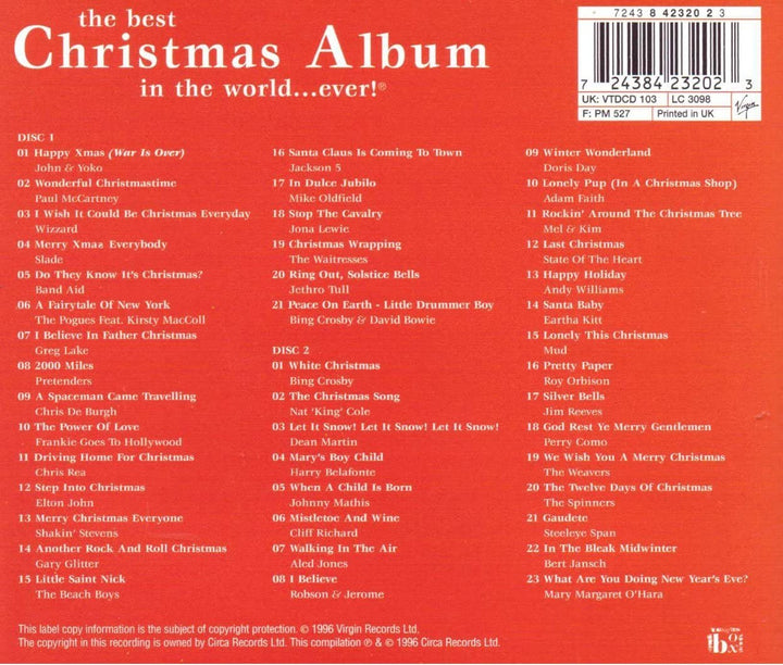 The Best Christmas Album in the World ...Ever! [Audio CD]