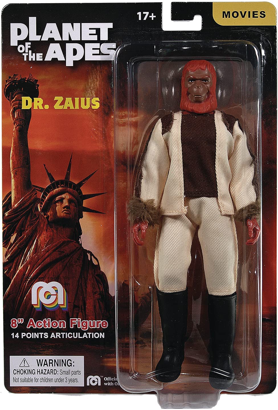 Mego Dr. Zaius Der Planet der Affen Figur 8"