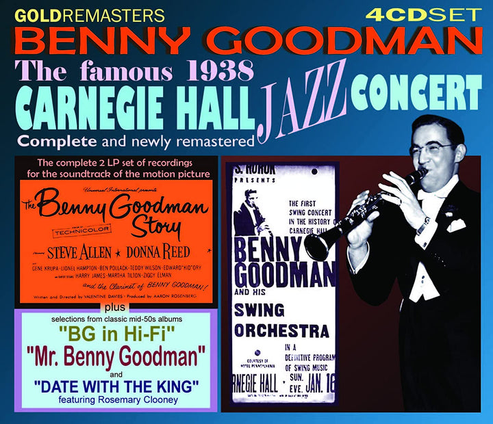 Komplette Carnegie Hall von 1938 plus weiteres Material aus den 1950er Jahren – Benny Goodman [Audio-CD]