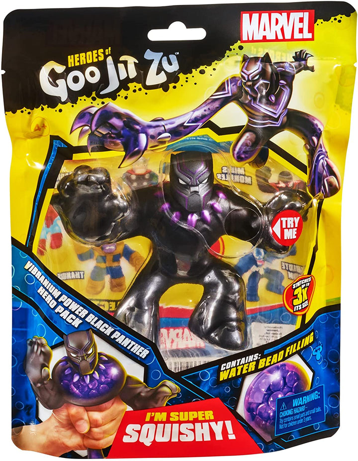 Helden von Goo Jit Zu MARVEL VIBRANIUM POWER BLACK PANTHER