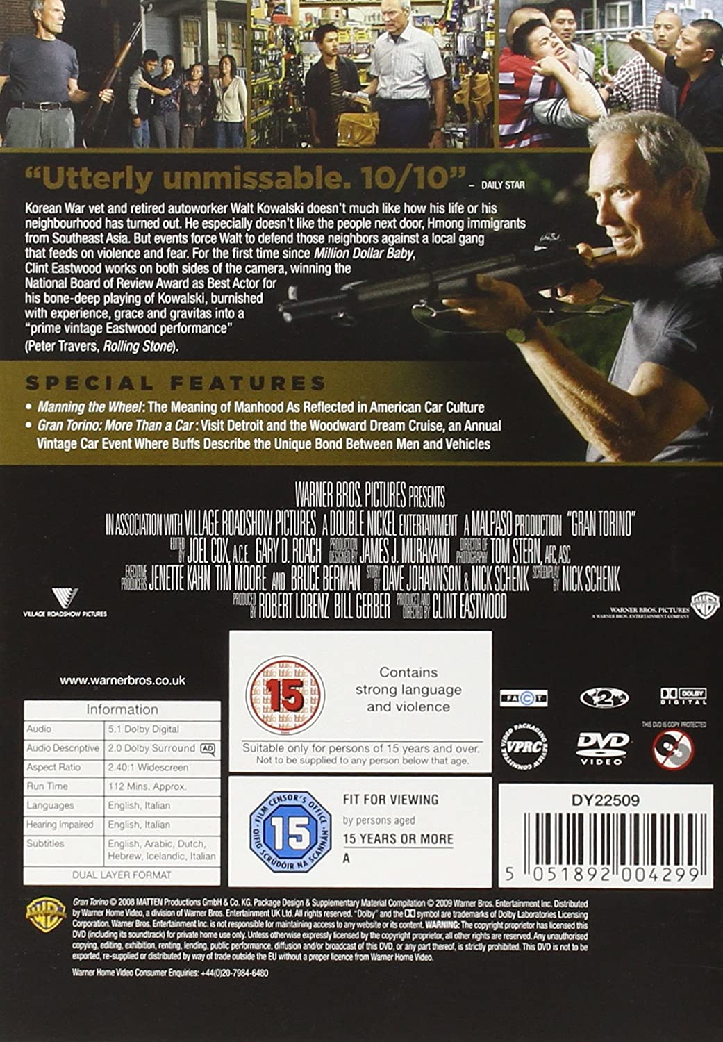 Gran Torino [DVD] [2009]