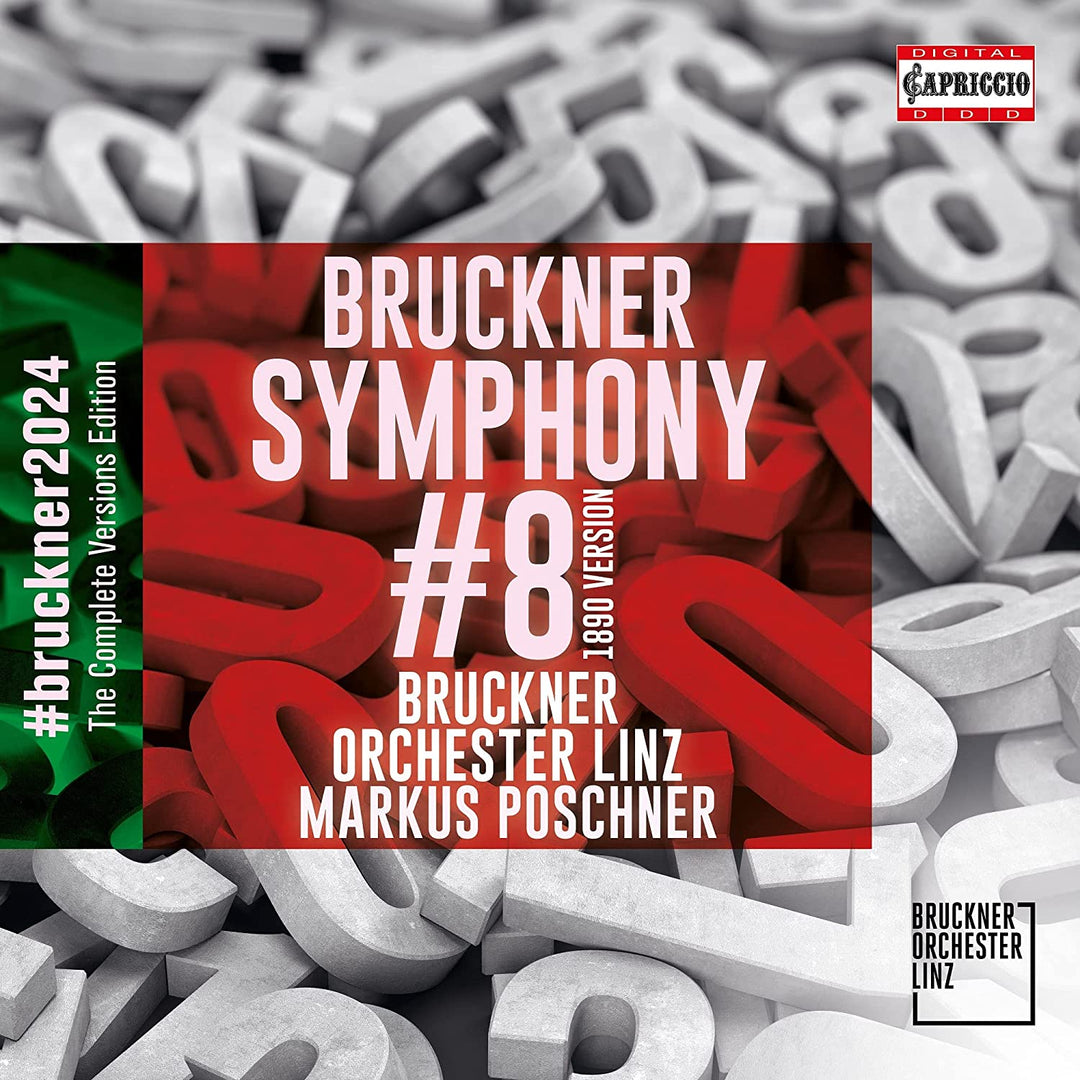 Bruckner: Symphonie 8 [Bruckner Orchester Linz; Markus Poschner] [Capriccio: C808 [Audio CD]