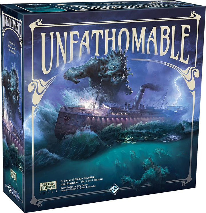 FFG Fantasy Flight Games | Unfathomable | Board Game | Ages 14+ | 3-6 Players |