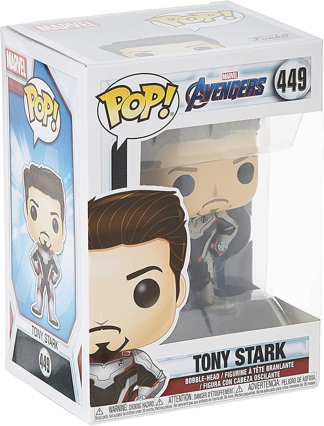 Marvel Avengers Tony Stark Funko 36660 Pop! Vinilo # 449