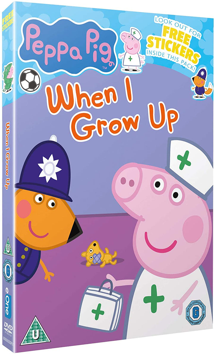 PEPPA PIG - WHEN I GROW UP - Animation [DVD]