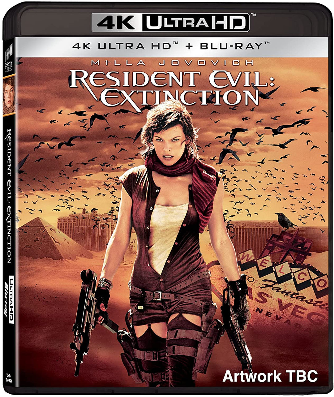 Resident Evil: Extinction (2007) (2 Discs – UHD &amp; BD) – Action/Horror [Blu-ray]