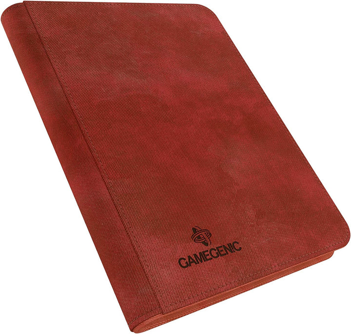 Gamegenic GGS31013ML Zip-Up-Album (8 Taschen), Rot