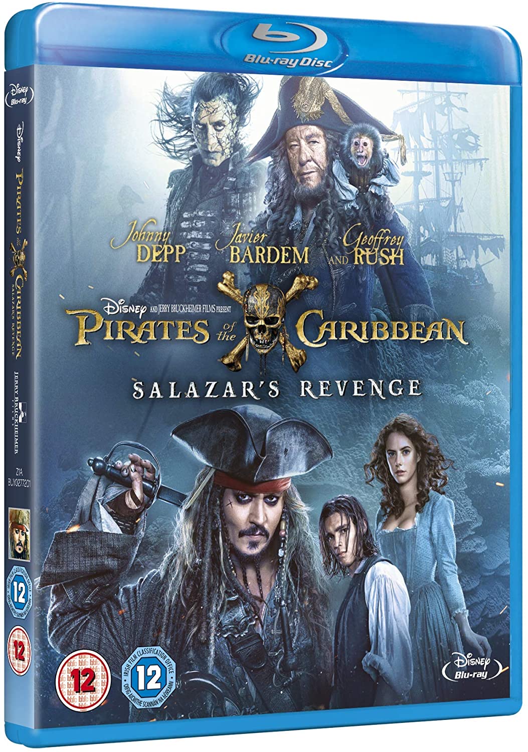Piratas del Caribe: La venganza de Salazar [Blu-ray] [2017]