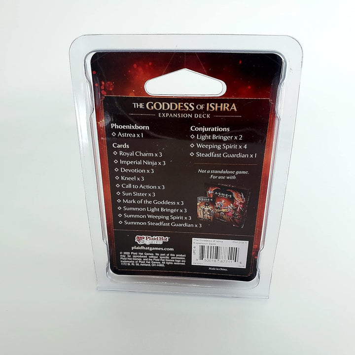 Ashes Reborn: The Goddess of Ishra Expansion Deck Card Game