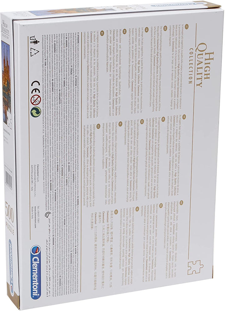 Clementoni 35062 Collection Puzzle for Children and Adults Barcelona 500 Pieces