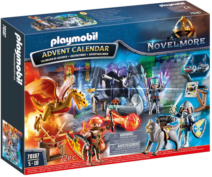 Playmobil 70187 Knights of Novelmore Calendrier de l&#39;Avent