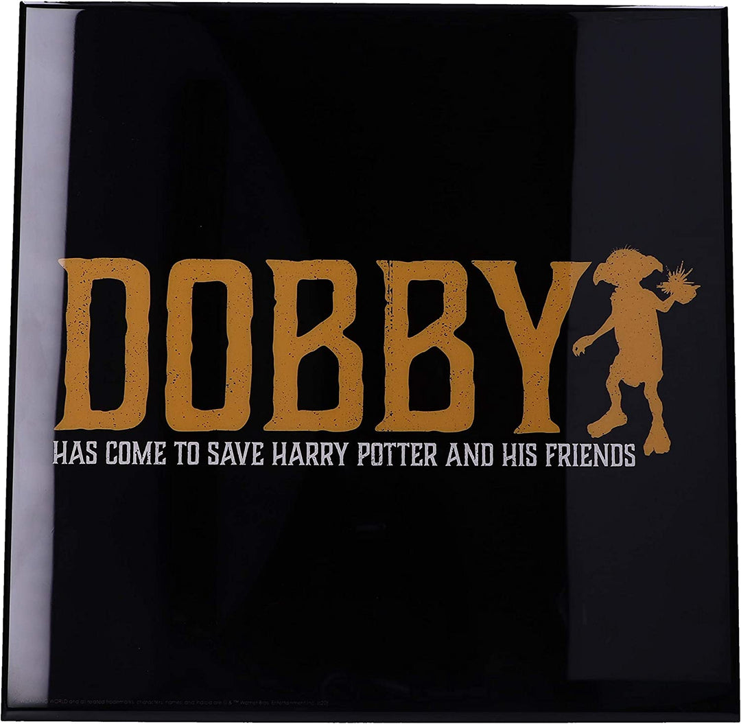 Nemesis Now House Elf Dobby Save Harry Potter Kristallklares Bild, Schwarz,