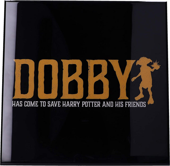 Nemesis Now House Elf Dobby Save Harry Potter Kristallklares Bild, Schwarz,