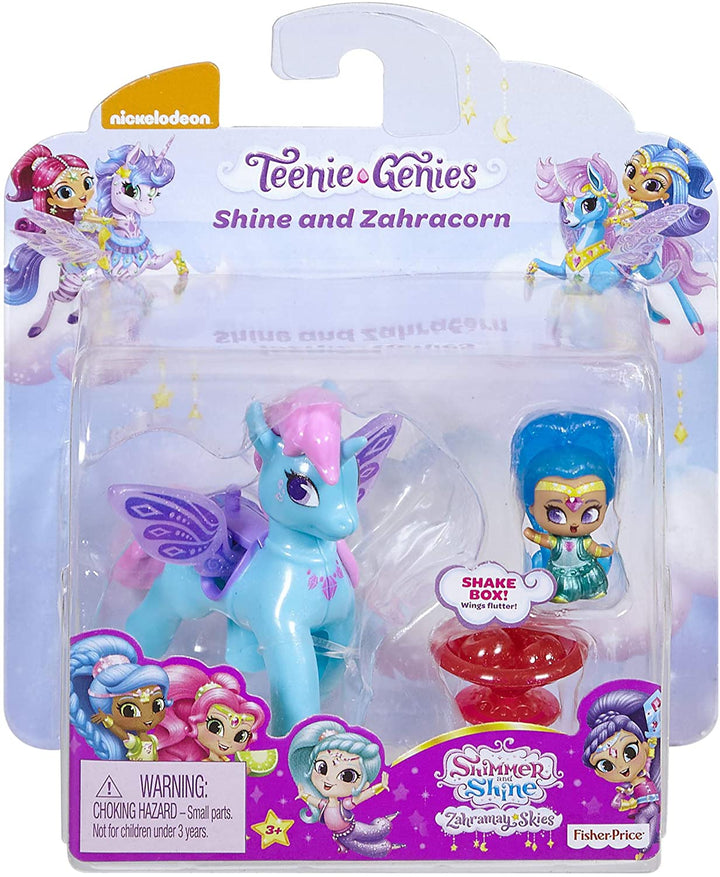 Fisher-Price Shimmer And Shine Teenie Genies Shine Et Zahracorn FPV99