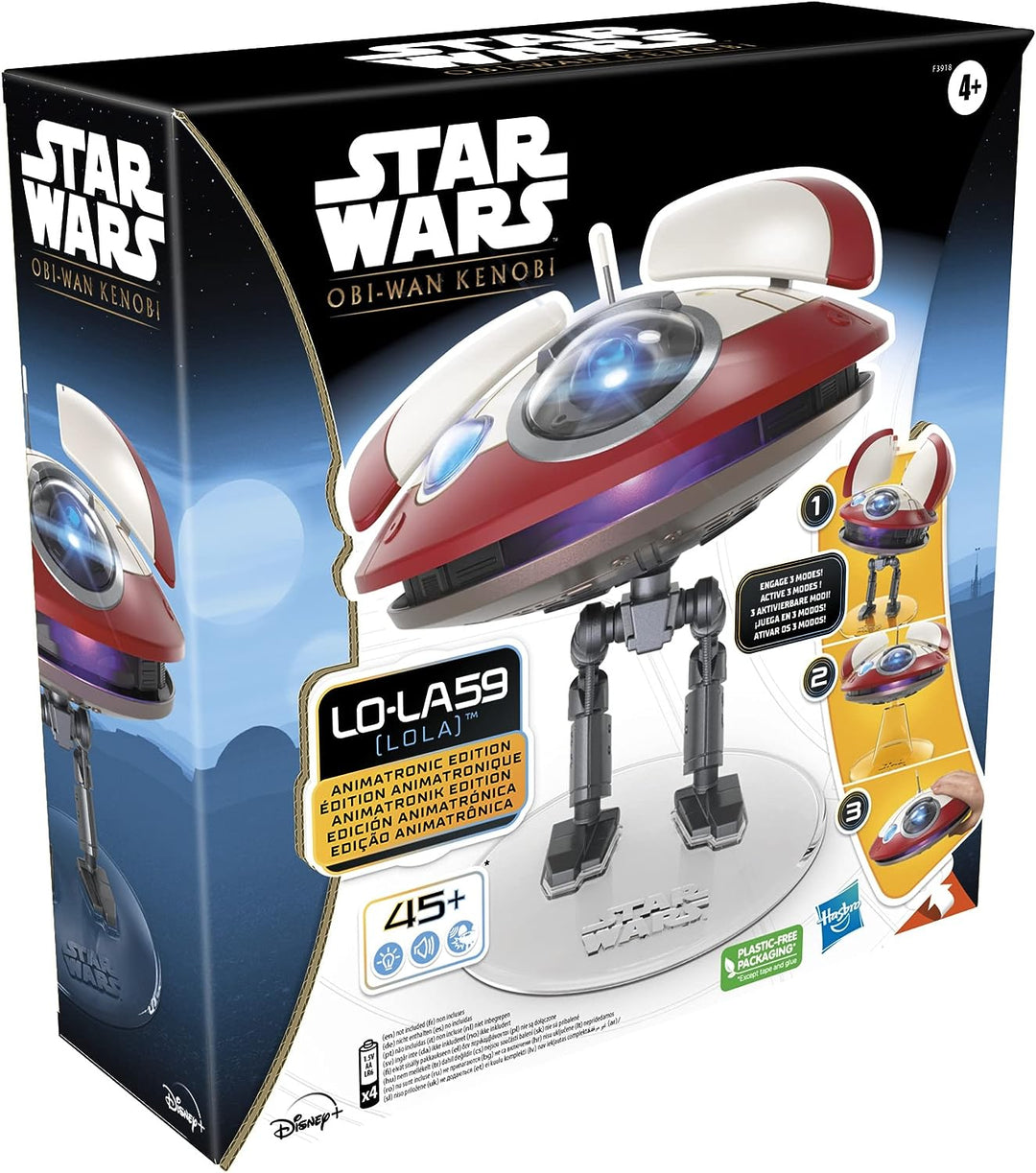 Star Wars L0-LA59 (Lola) Animatronic Edition, von der Obi-Wan-Kenobi-Serie inspiriertes Ele