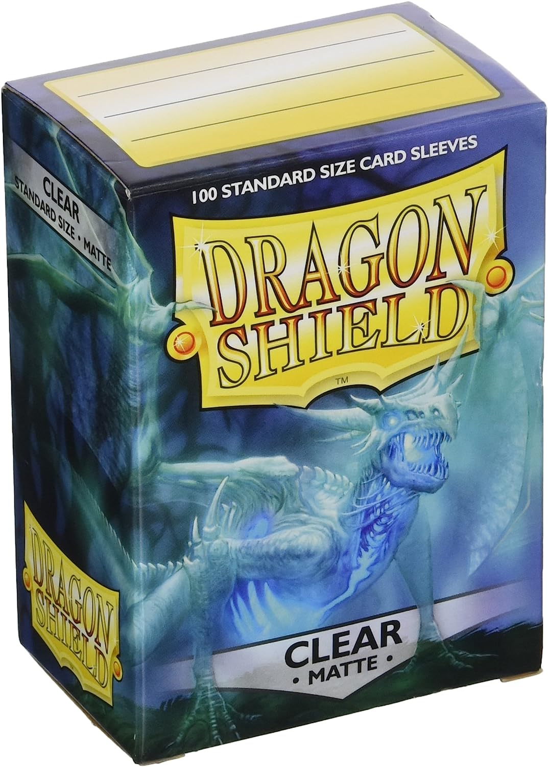 Dragon Shield ART11001 Matte Standard Size Sleeves 100pk-Clear, Multicoloured