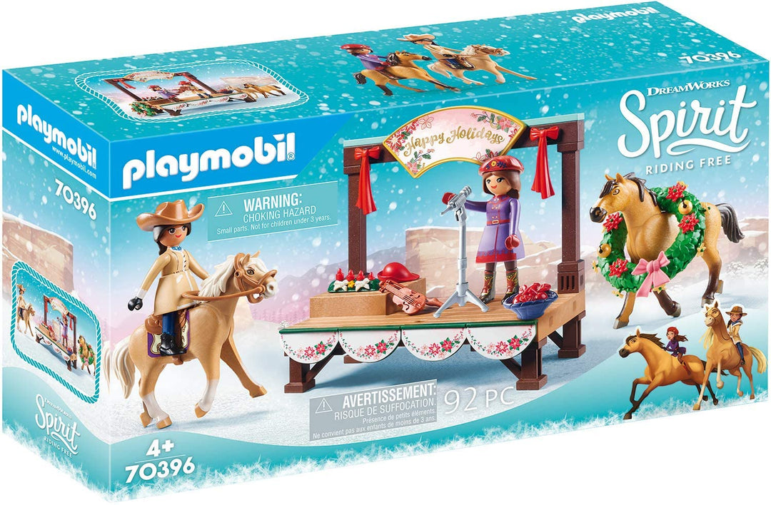 DreamWorks Spirit 70396 Weihnachtskonzert von Playmobil, für Kinder ab 4 Jahren