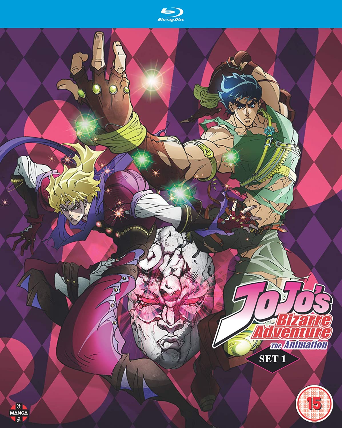 JoJo's Bizarre Adventure: Phantom Blood / Battle Tendency (Episoden 1-26) [Blu-ray] 1