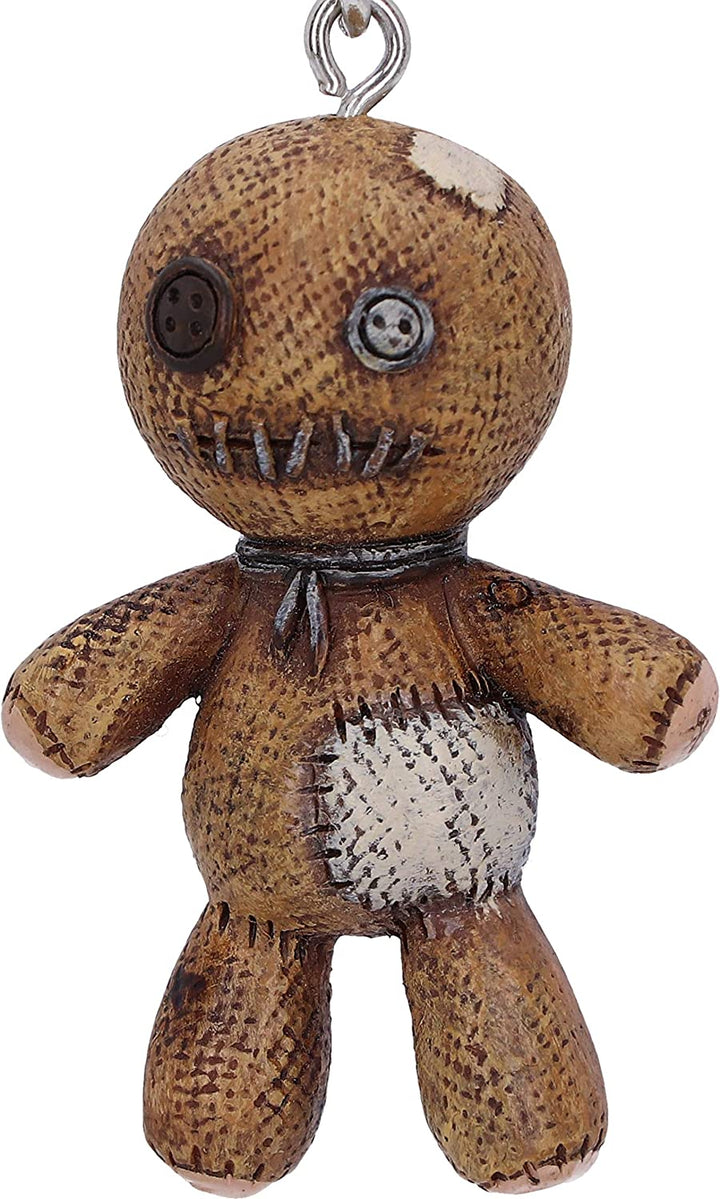 Nemesis Now Dark Curse Voodoo-Puppen-Schlüsselanhänger, braun, 6 cm