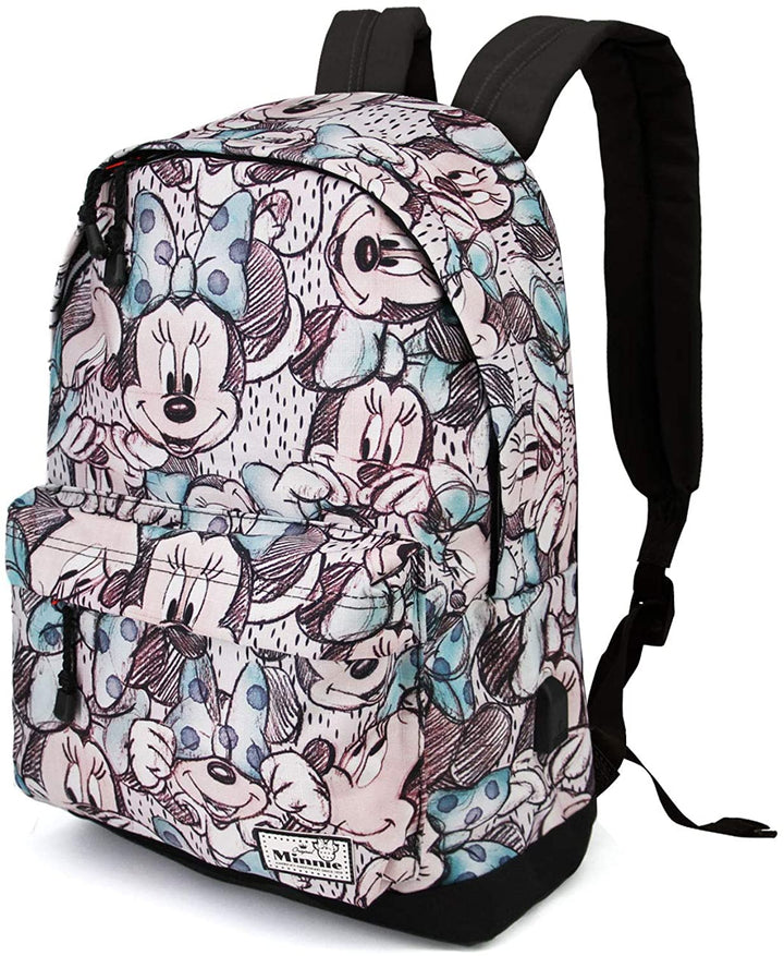 Karactermania Disney Classic Minnie Drawing-HS Rucksack, lässiger Tagesrucksack, 44 cm, 2